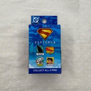 NWT DC Comics Superman Icons Blind Box Enamel Pin